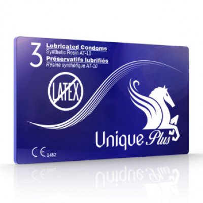 Unique Plus Condoms 3 pack