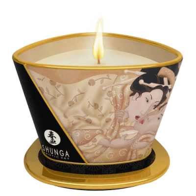 Shunga Libido Massage Candle Vanilla Fetish 170ml
