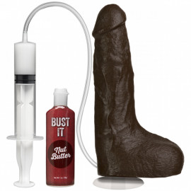 Doc Johnson Bust it Squirting Realistic Cock 8.5" Black