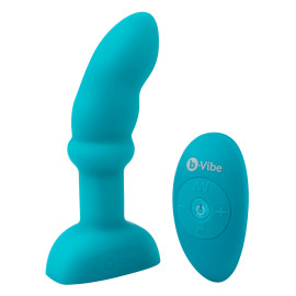 b-Vibe Remote Control Rimming P-Spot Plug Turquoise
