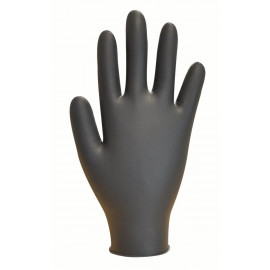 Polyco Healthline Bodyguards Nitrile Medical Examination Gloves Black 100 pcs