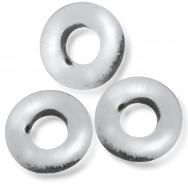 Oxballs Fat Willy 3-Pack Cockrings Clear