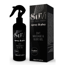 StiVi Spray & Play 2in1 Massage & Glide Gel 100ml