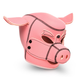 Master Series Swine Pig Neoprene Hood Pink