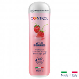 Control 2in1 Intimacy & Moisturizing Massage Gel Wild Berries 200ml