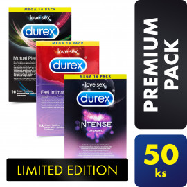 Durex Premium Package Limited Edition 50 pack