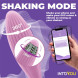 InToYou App Series Vibrating & Rotating Egg with Beads & App Purple