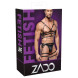 Zado Leather Chest & Waist Harness Set 2010275 Black