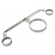 Bad Kitty Wrist-To-Neck Restraint Stainless Steel