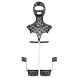 Bad Kitty Lace Bondage Lingerie Set with Mask 2480565 Black
