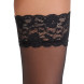 Cottelli Hold-up Stockings with 9cm Lace Trim 2520664 Black