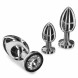 Playhouse Weighted Steel Butt Plug M Silver