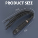 Guilty Toys Silay Vibrator & Whip Black