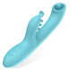 Action Murly Triple Function G-Spot Rabbit Vibrator with Massaging Ball 3 Motors Tuquoise