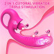 Paloqueth Best Friend Vibrator for Dual G-spot & Clitoral Stimulation Pink