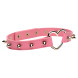 Master Series Spiked Heart Choker Pink