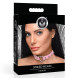 Master Series Spiked Heart Choker Pink