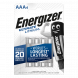 Energizer Ultimate LITHIUM Battery AAA 4 pack