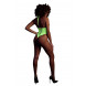 Ouch! Glow in the Dark High-Cut Body Neon Green