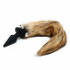 Rimba Silicone Butt Plug with Fox Tail 9143